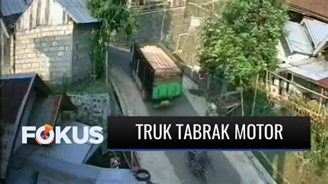viral video truk mundur tabrak motor hingga menewaskan pemotor
