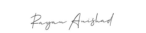 85 Rayan Anishad Name Signature Style Ideas Free E Sign