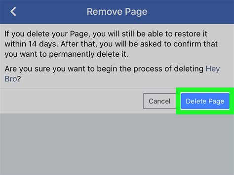 Follow our guide on how to permanently delete a facebook account, and learn the difference between deactivating and deleting facebook. How to Delete a Facebook Page (with Pictures) - wikiHow