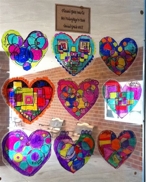 As a preschool teacher, i work with kids every day, planning developmentally appropriate activities here on my blog, i share crafts, play ideas, and reviews that help parents create a fun, creative and safe environment for their. My Wishes are Horses...: Stained Glass Hearts
