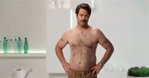 See Nick Offerman In His Underwear For Nbcs Green Initiative