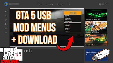 Mod Menu Gta 5 No Usb Xbox One Gta 5 Online Usb Mod Menu