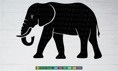 Elephant Svg Bundle By Amittaart Thehungryjpeg