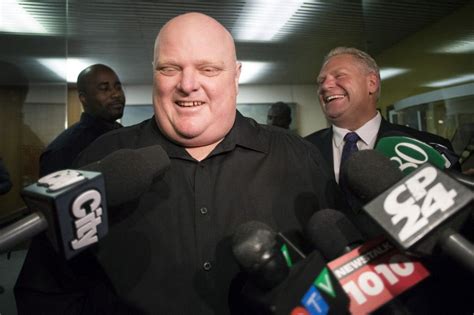 Former Toronto Mayor Rob Ford Famed For Crack Smoking Scandal Tries