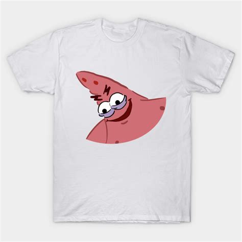 Evil Patrick Meme Patrick Star T Shirt Teepublic