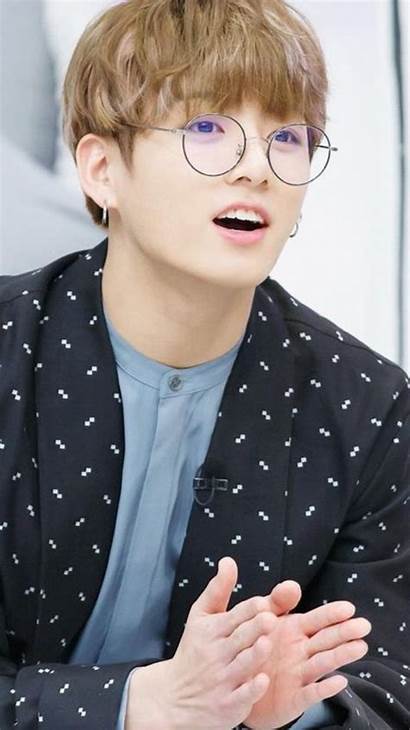 Jungkook Bts Jeon Glasses Wallpapers Face Bangtan