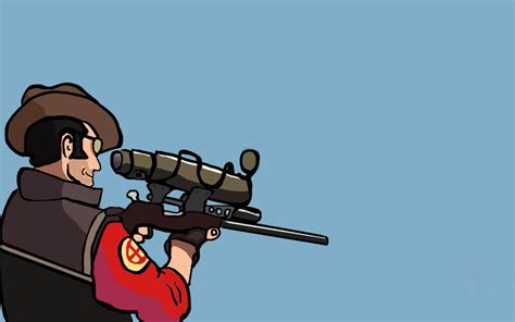 Tf2 Sniper Cartoon By Sirarnoldrimmer On Deviantart