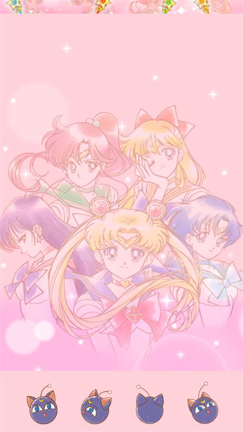 Sailor Moon Aesthetic IPhone Wallpaper