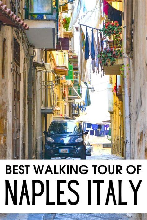 The Best Self Guided Walking Tour Of Naples Italy Map