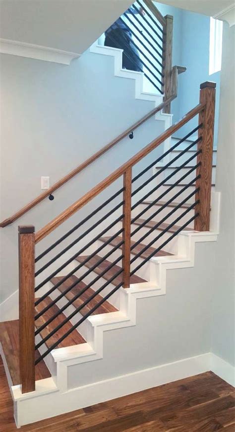 Wood Railings For Stairs Interior A Guide To Choosing And Installing