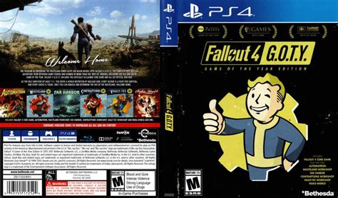what does fallout 4 goty edition incluse humanbinger