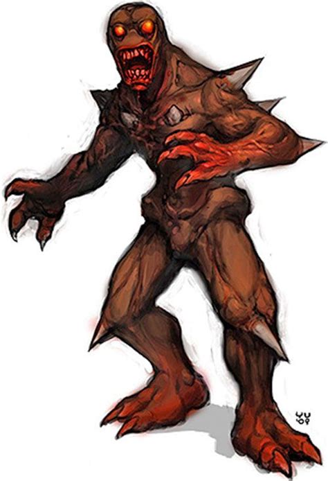 Doom Videogame Character Design References Doom