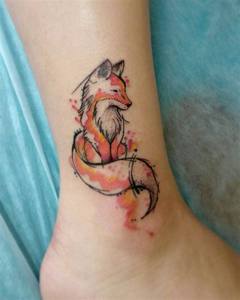 Photo Tattoo Арина Козобродова Hand Tattoos Fox Tattoo Design