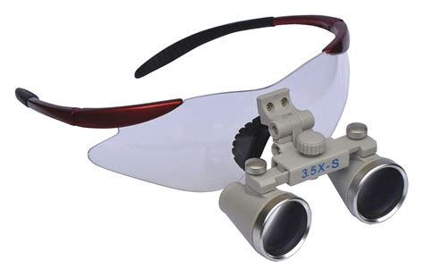 Lw Scientific Eye Loupes Magnifier Loupe Magnifiers On Sport Frame Glasses 25x Mag 11 14