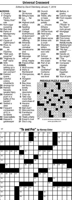 I hope you enjoy the easy printable crossword puzzles below. Andrews McMeel Syndication - Home