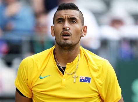Nick kyrgios as a reputation as a 'tennis brat'. Nick Kyrgios rediscovers his motivation in the nick of time ahead of Australia's Davis Cup semi ...