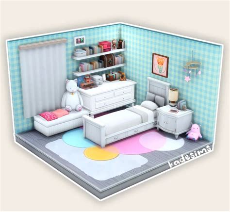 Sims 4 Houses The Sims4 Sims Cc Kids Bedroom Doll House Toddler