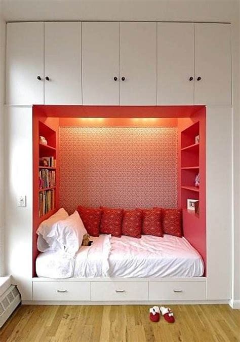 The natural light is allowed in. small bedroom storage design ideas photos 06