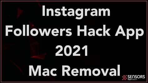 Instagram Followers Hack App 2021 Removal Guide [free Fix Steps]