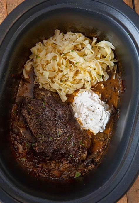 Squeeze some of the lemon on the steak then pop it on a hot heavy duty pan that. Chuck Steak And Macoroni - Instant Pot Beef Stroganoff ...
