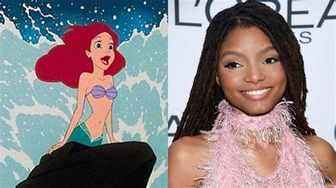 Original Voice Of The Little Mermaid And Other Actors Support Halle