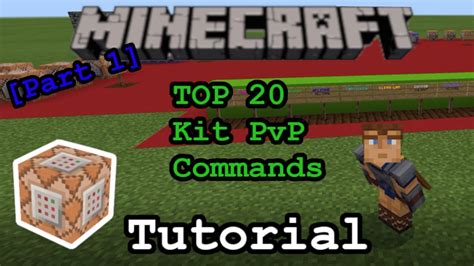 Top 20 Kit Pvp Server Commands For Minecraft Bedrock Xbox One Ps4