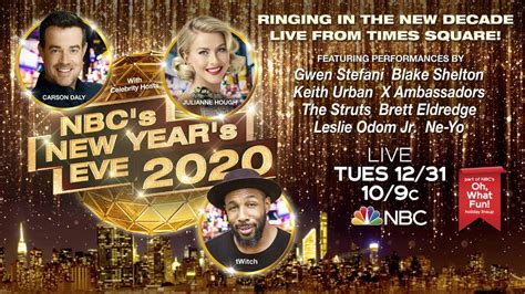 New Years 2020 Specials Which Reality Stars Are Appearing Schedule