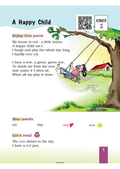 Jutaan (1) describes something that isn't an exact amount, or (2) describes the concept english (us) near fluent. NCERT Book Class 1 English (Marigold) Unit 1 A Happy Child ...