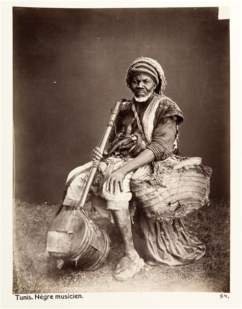 Tunisie Tunis Nègre Musicien 1889 Hallwylska Museet Flickr