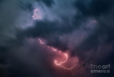 Lightning Photograph By Stephen Burtscience Photo Library Fine Art