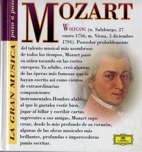 Mozart Wolfgang Amadeus Formacion Catolica Hoy Free Download
