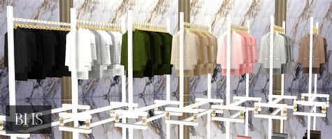 My Sims 4 Blog The Glam Clothing Rack By Beverlyhillssims