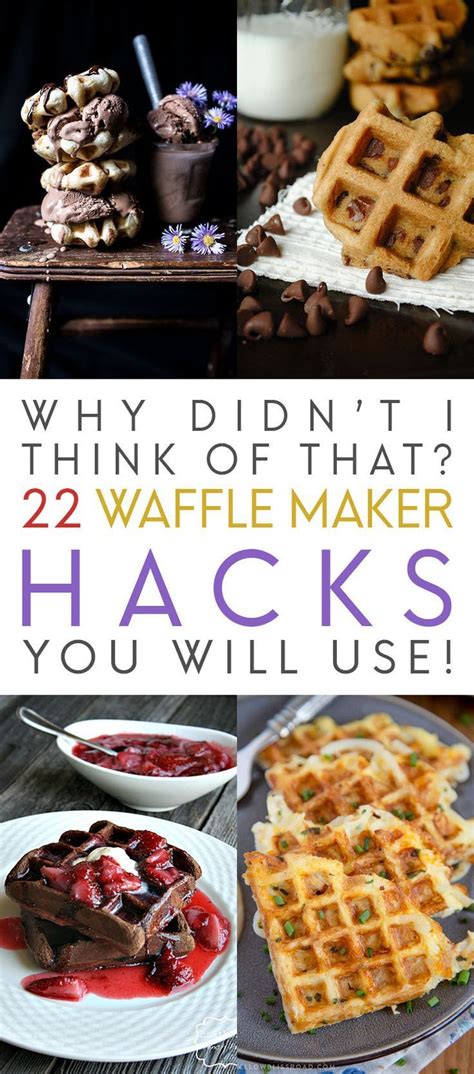 All you need to make meals in a waffle iron is to have plenty of cooking spray as things tend to stick! Why Didnt I Think Of That/ 22 Waffle Maker Hacks You Will ...