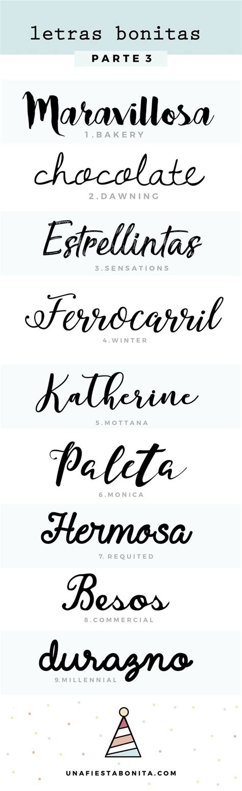 The 25 Best Tipos De Letras Cursivas Ideas On Pinterest