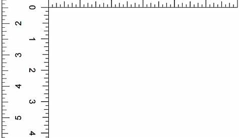 a ruler is shown with numbers and letters on the bottom half of it, as