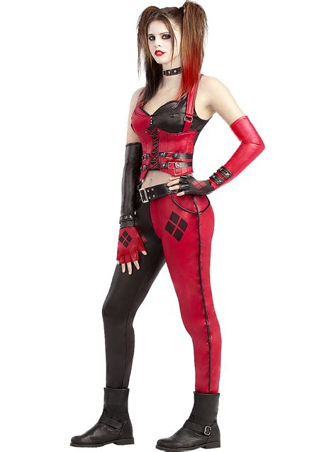 Official Harley Quinn Arkham City Costume Funidelia