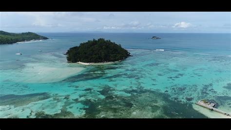 Seychelles Ste Anne Marine National Park Moyenne Island Drone Views