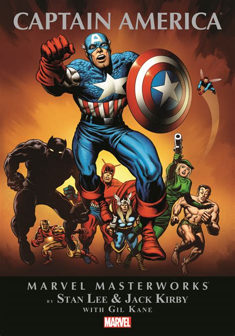 Marvel Masterworks Captain America Vol 2 Trade Paperback Comic