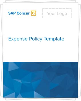 Travel and expense policy (t&e) best practices includes having a single stakeholder, clearly defined guidelines for employees. Need A Business Travel Expense Policy Template - SAP Concur