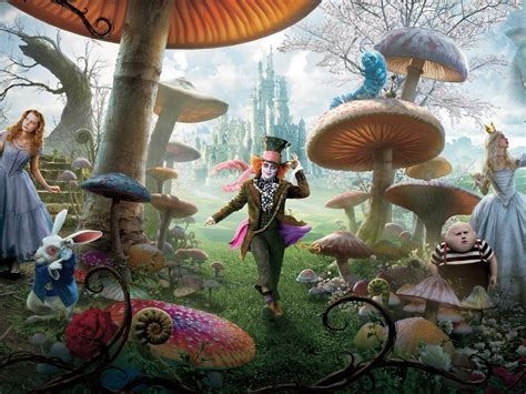 Alice In Wonderland Alice In Wonderland 2010 Wallpaper 12166705