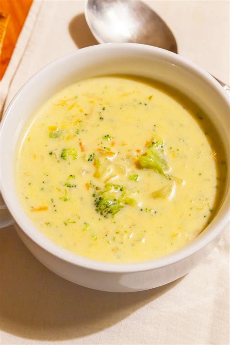 Easy Broccoli Cheese Soup Weight Watchers Kitchme