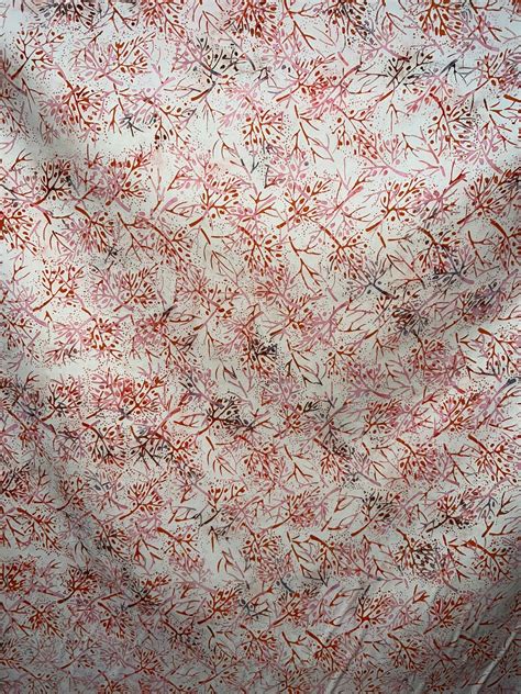Rayon Batik Fabric Sold In 12 Yard Units Etsy