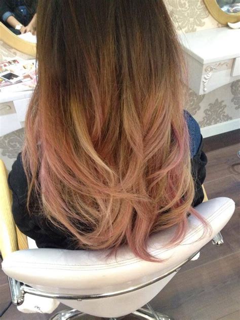 Pastel Ombre Pink Hair