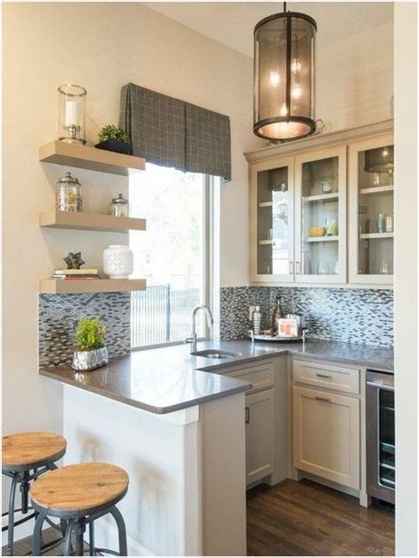 A kitchen island is a useful and multifunctional component. Image result for small kitchen with peninsula | Small ...