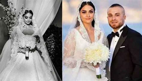 Esra Bilgic Aka Halime Sultans Throwback Wedding Photos Still Delight