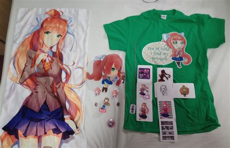 My Current Collection Of Merch Of My Favourite Doki Monika Yes That