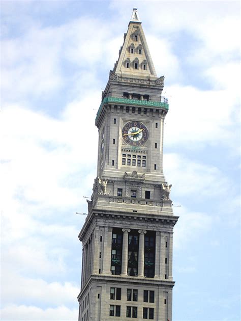 Custom House Tower Is One Of The Largest Old Landmark In Boston