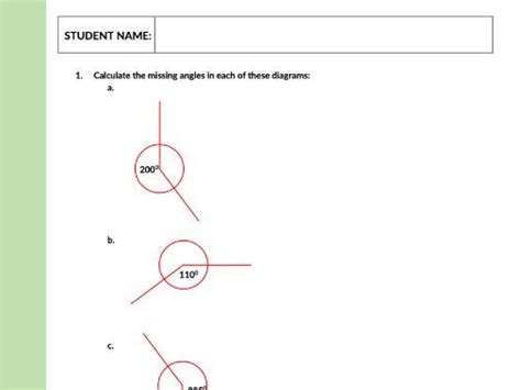Angles Geometry And Measures Ks3 Gcse Teaching Resources