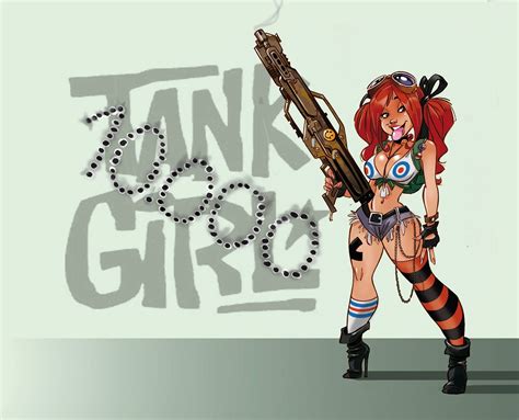 Pedro Perez Masters Of Anatomy Tank Girl Character Design Art