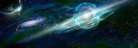 3d Illustration View On Supernova Extremely Power Explosion Massive